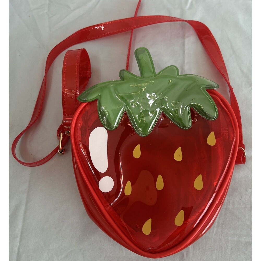 strawberry-shaped Jelly Fruit crossbody bag
